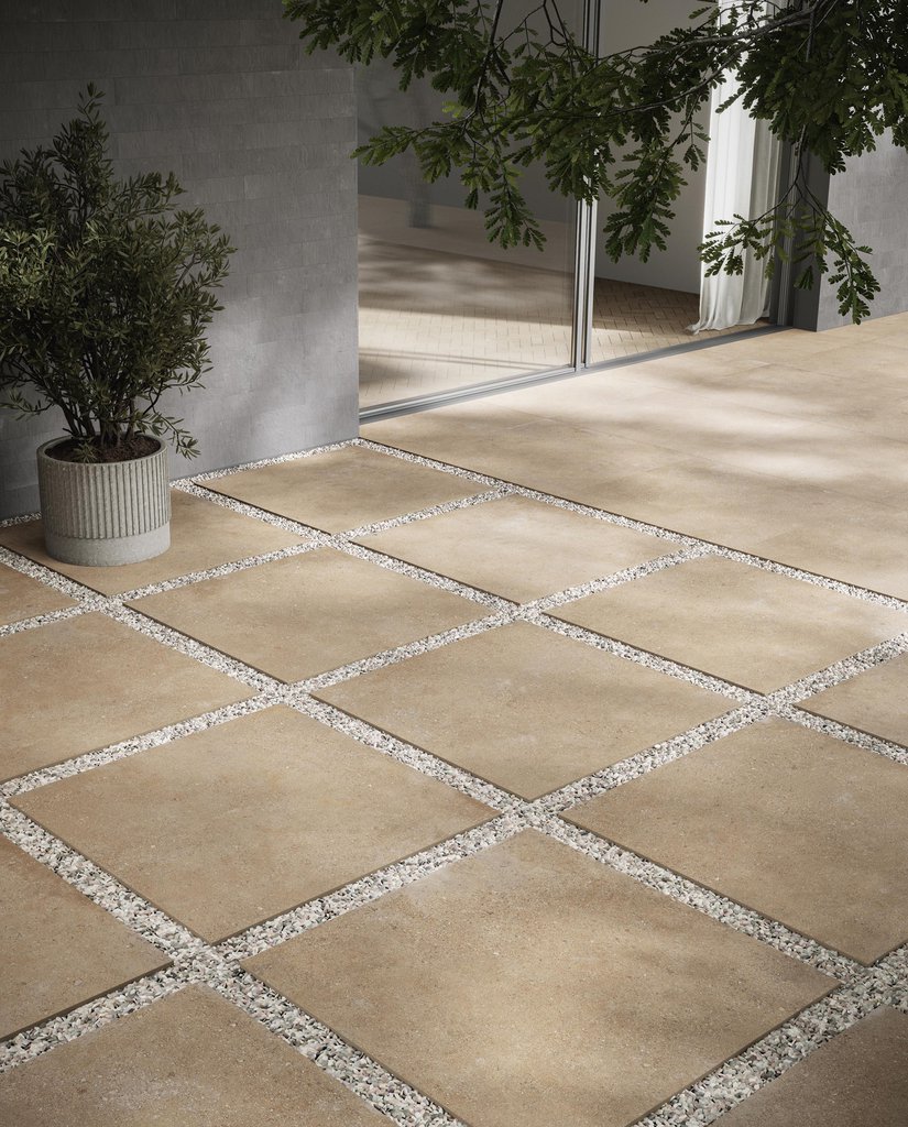 Duo Back Caramel 90X90 - Gres Porcellanato di Ceramica Sant'Agostino - Prezzo solo €66.50! Compra ora su CEGO CERAMICHE