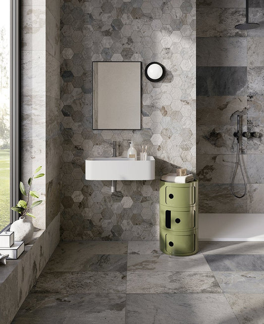 Metastone Fog Maxi Class 30x30.4 - Gres Porcellanato di Ceramica Sant'Agostino - Prezzo solo €100! Compra ora su CEGO CERAMICHE