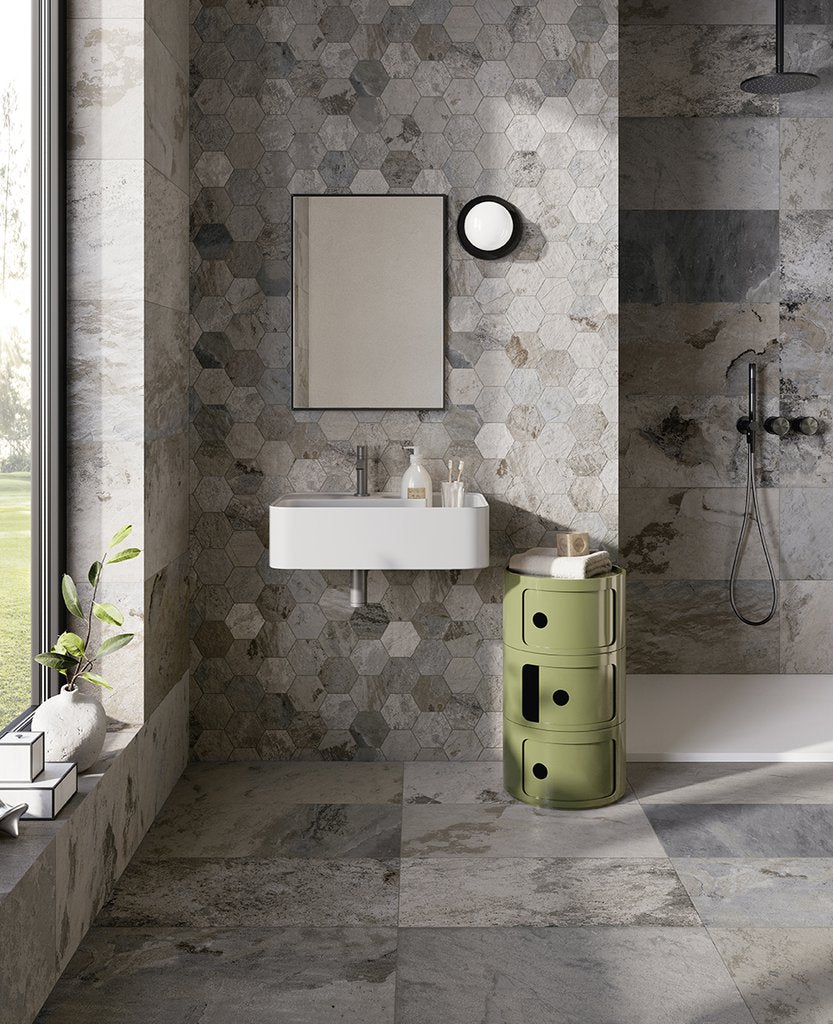 Metastone Fog 30x60 - Gres Porcellanato di Ceramica Sant'Agostino - Prezzo solo €42.60! Compra ora su CEGO CERAMICHE
