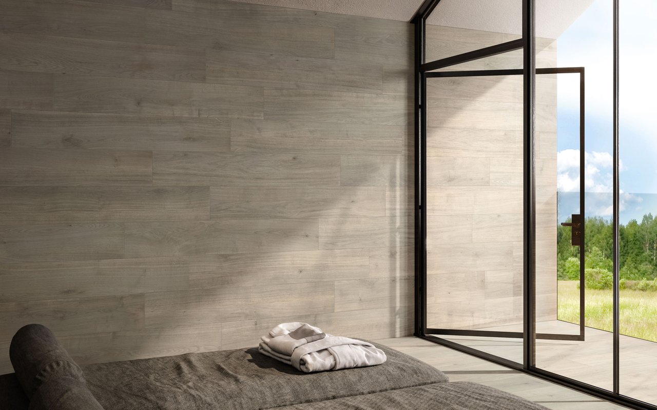 Primewood Taupe 30x120 - Gres Porcellanato di Ceramica Sant'Agostino - Prezzo solo €58! Compra ora su CEGO CERAMICHE