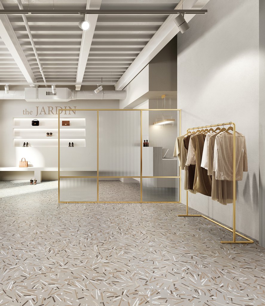 Silkystone Decor Greige 90x90 - Gres Porcellanato di Ceramica Sant'Agostino - Prezzo solo €83! Compra ora su CEGO CERAMICHE