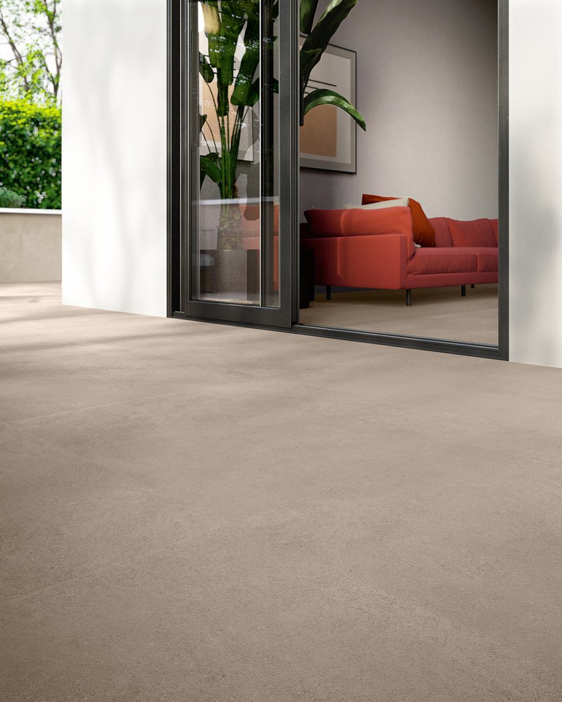 Silkystone Taupe 90x90 - Gres Porcellanato di Ceramica Sant'Agostino - Prezzo solo €66.50! Compra ora su CEGO CERAMICHE