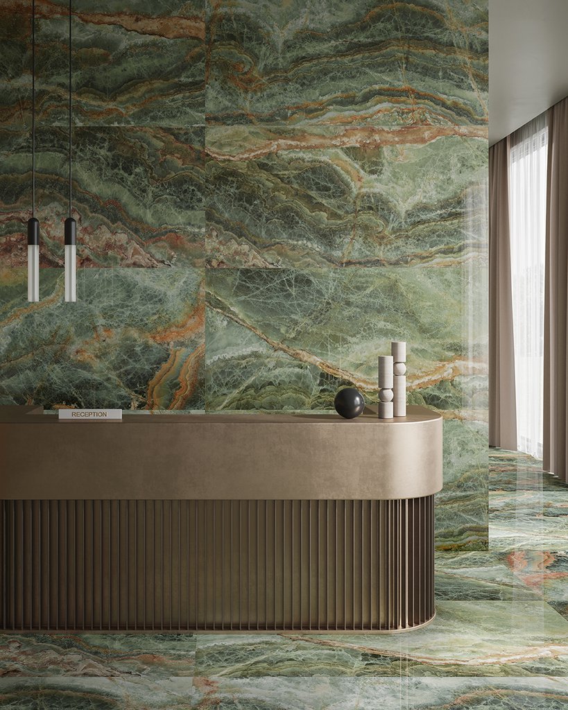 Star Onyx Emerald 60x120 Kry - Gres Porcellanato di Ceramica Sant'Agostino - Prezzo solo €73! Compra ora su CEGO CERAMICHE