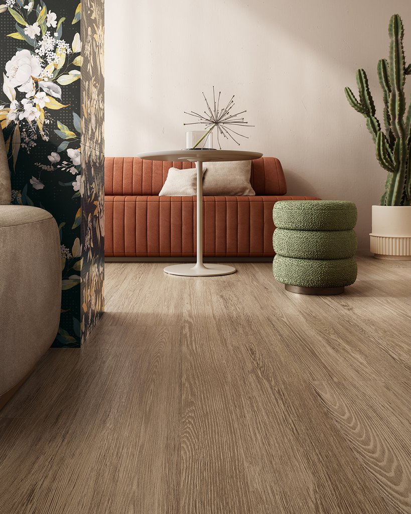 Sunwood Walnut 20x120 - Gres Porcellanato di Ceramica Sant'Agostino - Prezzo solo €55! Compra ora su CEGO CERAMICHE