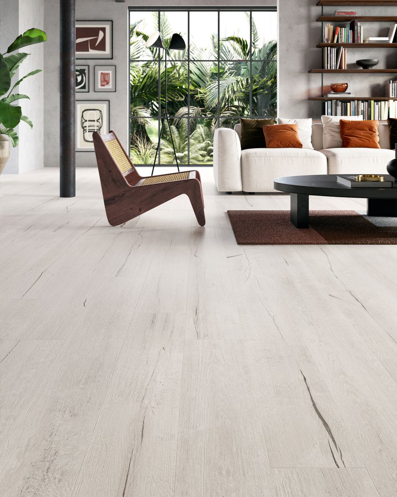 Timewood White 30x180 - Gres Porcellanato di Ceramica Sant'Agostino - Prezzo solo €110! Compra ora su CEGO CERAMICHE