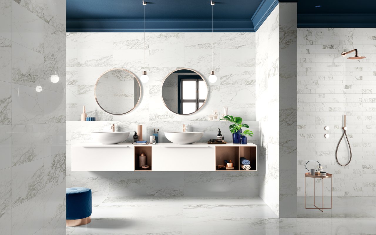 Trumarmi Arabescato 60x120 Kry - Gres Porcellanato di Ceramica Sant'Agostino - Prezzo solo €70! Compra ora su CEGO CERAMICHE
