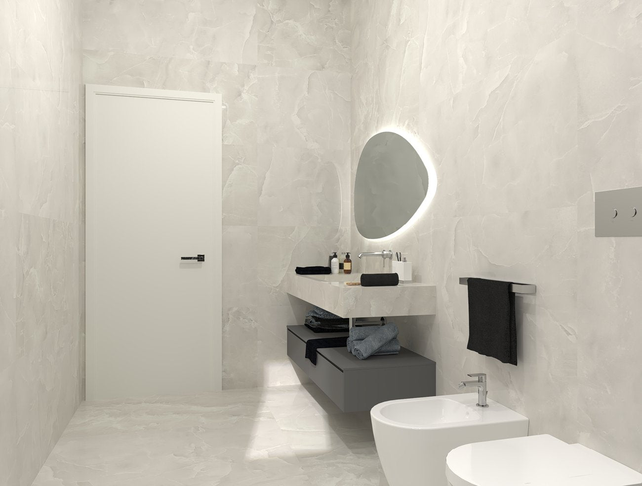 Roma Gold Onice Neve 80X80 brillante - Gres Porcellanato di Fap Ceramiche - Prezzo solo €61! Compra ora su CEGO CERAMICHE