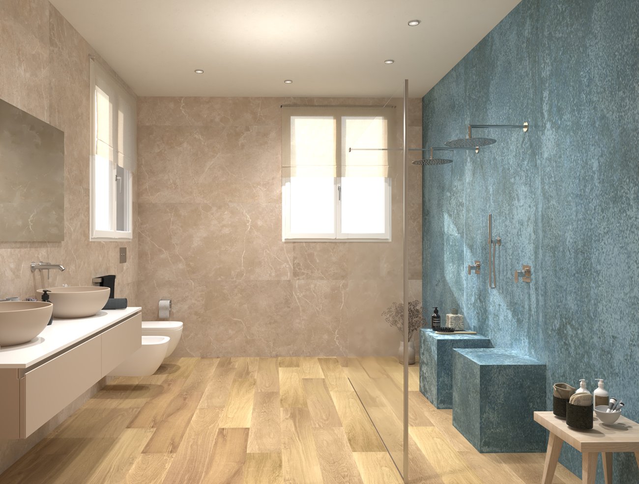 Roma Stone Pietra Beige 80x160 Matt - Pasta Bianca di Fap Ceramiche - Prezzo solo €121! Compra ora su CEGO CERAMICHE