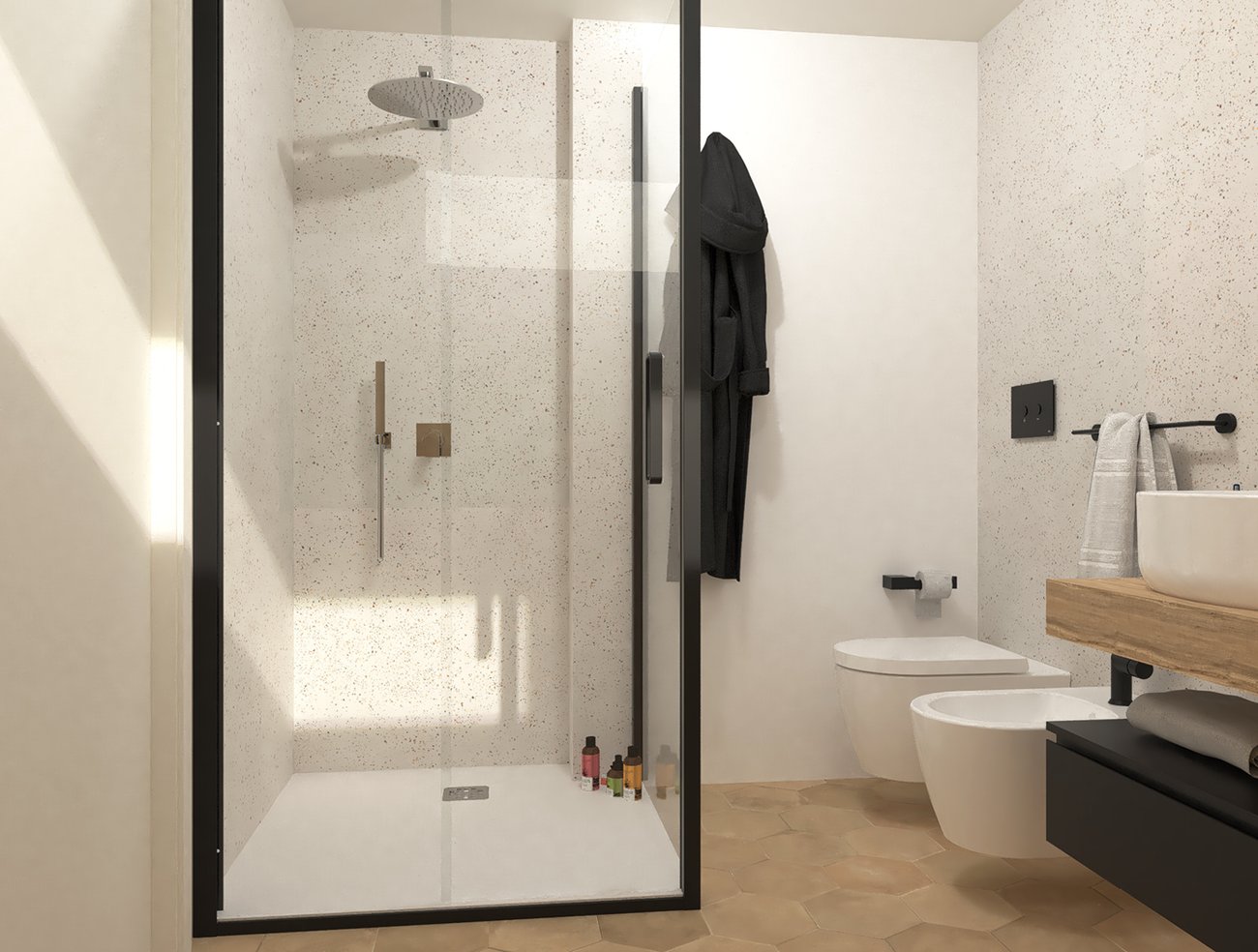 Milano Mood Gocce Ghiaccio 80x80 SATIN - Gres Porcellanato di Fap Ceramiche - Prezzo solo €50! Compra ora su CEGO CERAMICHE