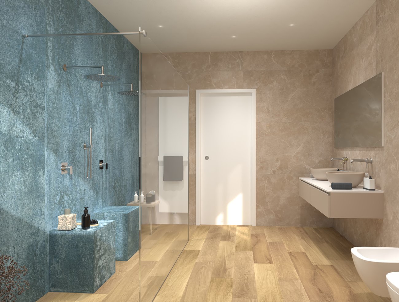 Roma Stone Pietra Beige 80x160 Matt - Pasta Bianca di Fap Ceramiche - Prezzo solo €121! Compra ora su CEGO CERAMICHE