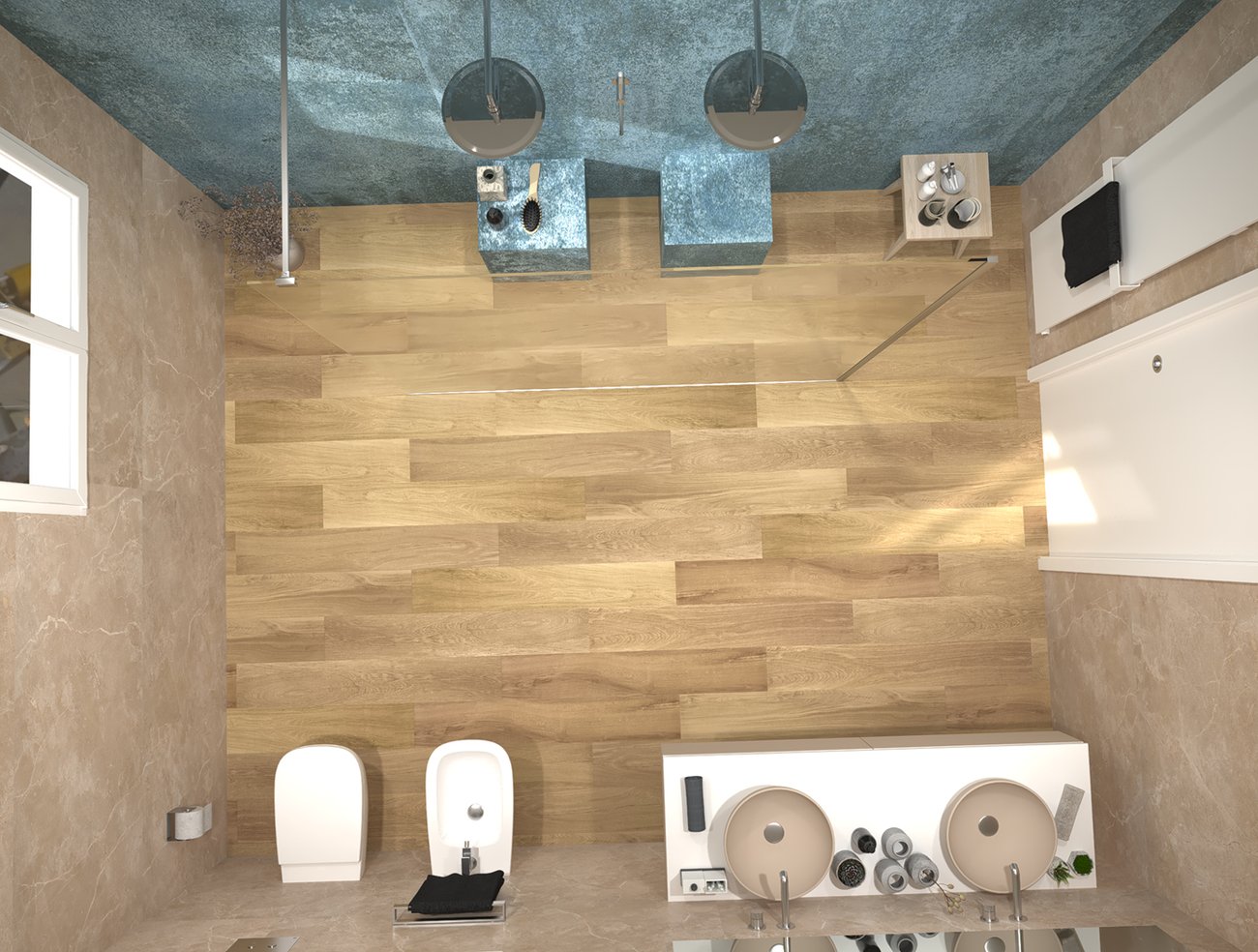 Roma Stone Pietra Beige 80x160 Matt - Pasta Bianca di Fap Ceramiche - Prezzo solo €121! Compra ora su CEGO CERAMICHE