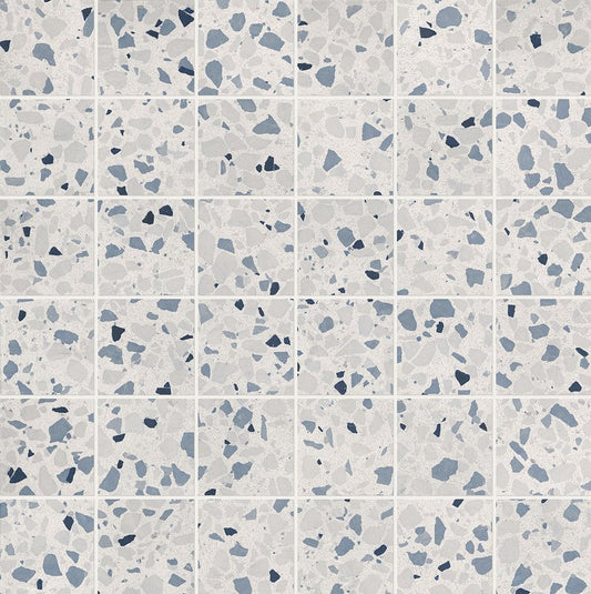 Glim Gemme Azzurro Macromosaico Matt 30x30 - Gres Porcellanato di Fap Ceramiche - Prezzo solo €75.54! Compra ora su CEGO CERAMICHE