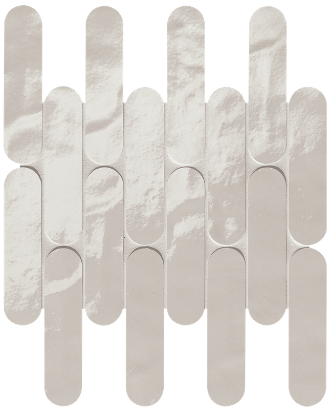 Glim Ghiaccio Curve Mosaico Brillante  29x29,5 - Gres Porcellanato di Fap Ceramiche - Prezzo solo €227.38! Compra ora su CEGO CERAMICHE