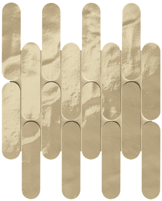Glim Tortora Curve Mosaico Brillante  29x29,5 - Gres Porcellanato di Fap Ceramiche - Prezzo solo €227.38! Compra ora su CEGO CERAMICHE