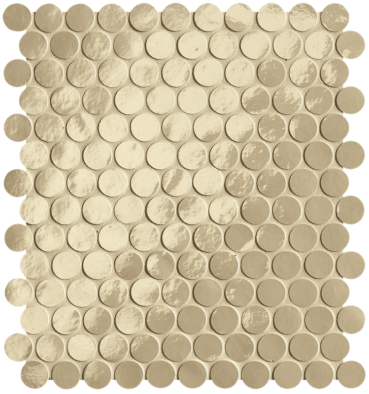 Glim Tortora Round Mosaico Brillante 29,5x32,5 - Gres Porcellanato di Fap Ceramiche - Prezzo solo €257.45! Compra ora su CEGO CERAMICHE
