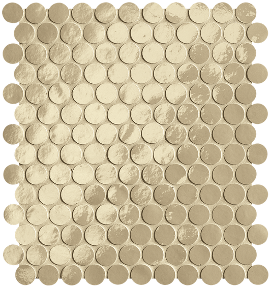 Glim Tortora Round Mosaico Brillante 29,5x32,5 - Gres Porcellanato di Fap Ceramiche - Prezzo solo €257.45! Compra ora su CEGO CERAMICHE