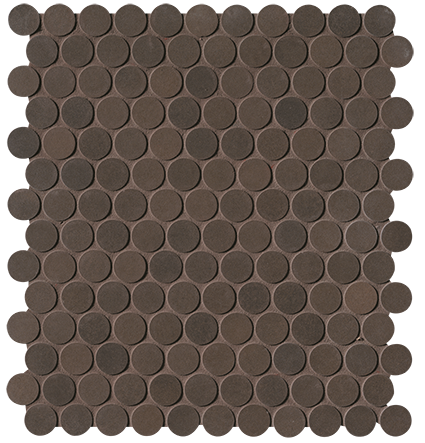 Milano&Floor Corten Round Mosaico 29,5x32,5 - Gres Porcellanato di Fap Ceramiche - Prezzo solo €257.44! Compra ora su CEGO CERAMICHE