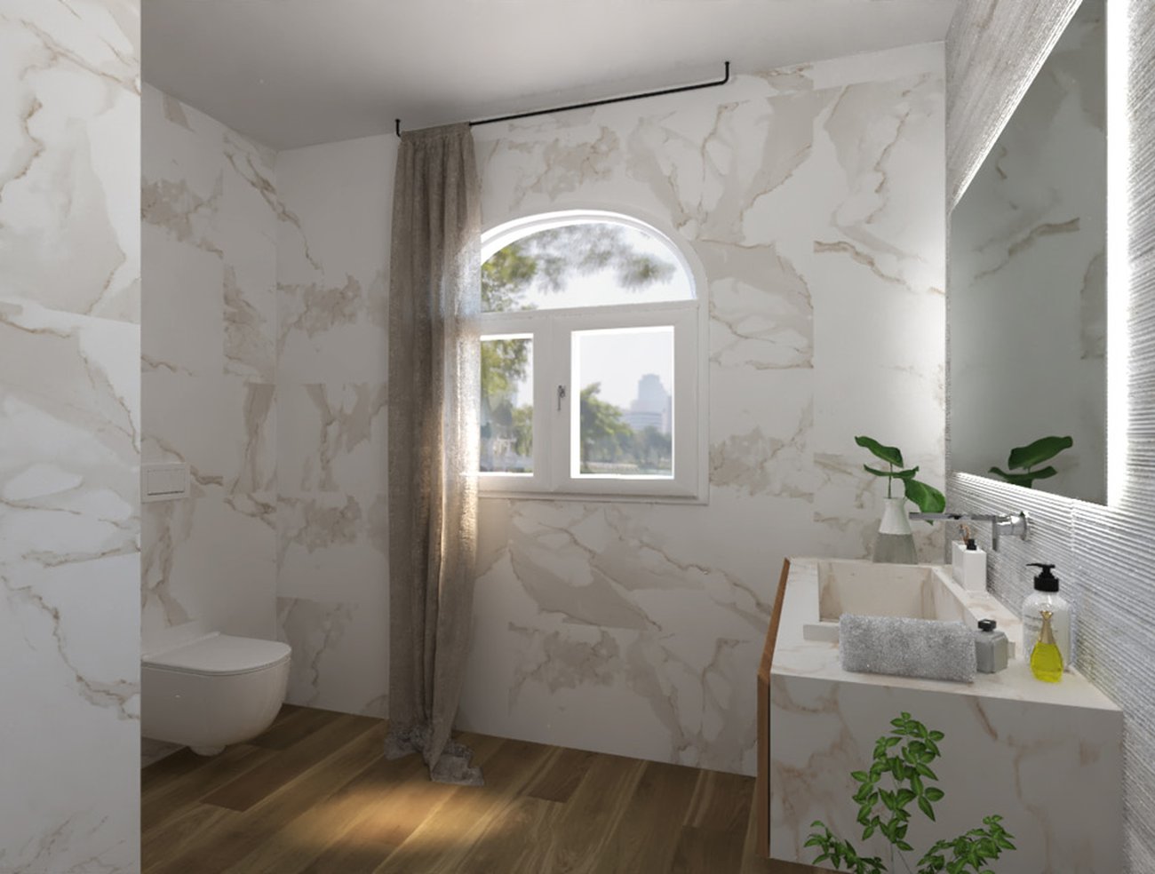 Roma Calacatta 80x80 matt R9 - Gres Porcellanato di Fap Ceramiche - Prezzo solo €40.60! Compra ora su CEGO CERAMICHE