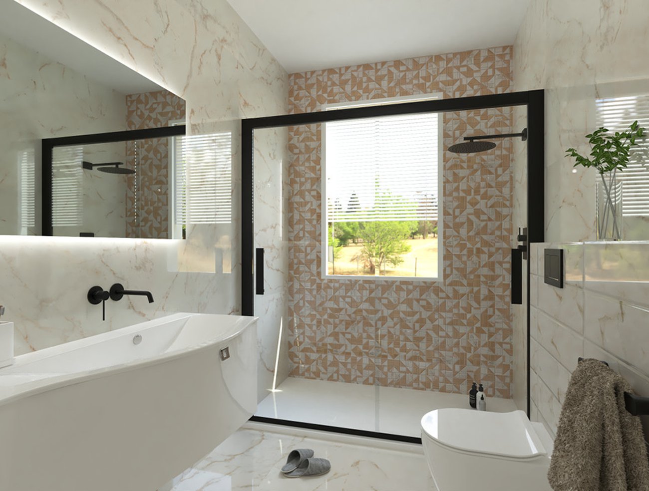Roma Gold Calacatta Delicato 60x120 brillante - Gres Porcellanato di Fap Ceramiche - Prezzo solo €73! Compra ora su CEGO CERAMICHE