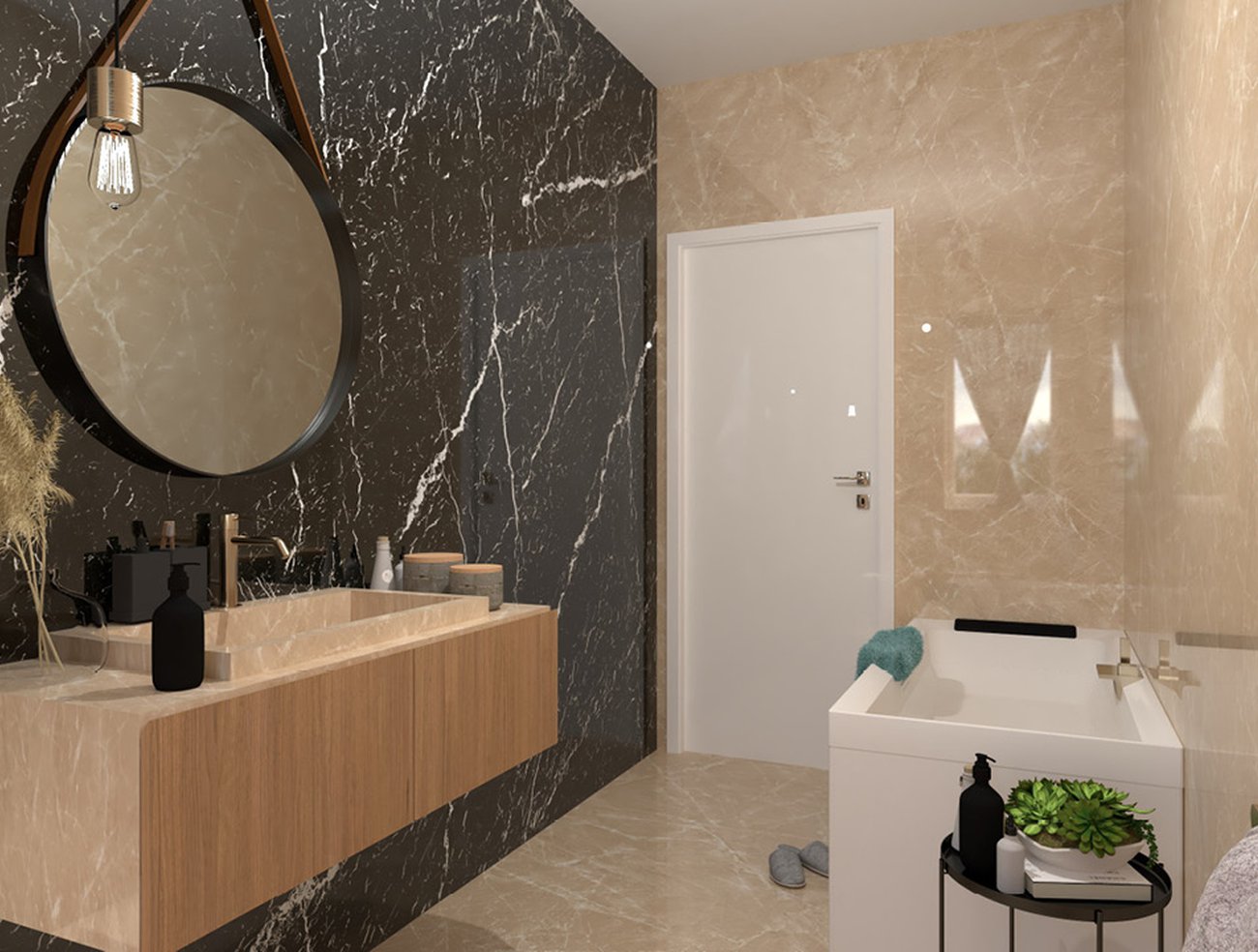 Roma Gold Nero Elegante 80X80 brillante - Gres Porcellanato di Fap Ceramiche - Prezzo solo €61! Compra ora su CEGO CERAMICHE
