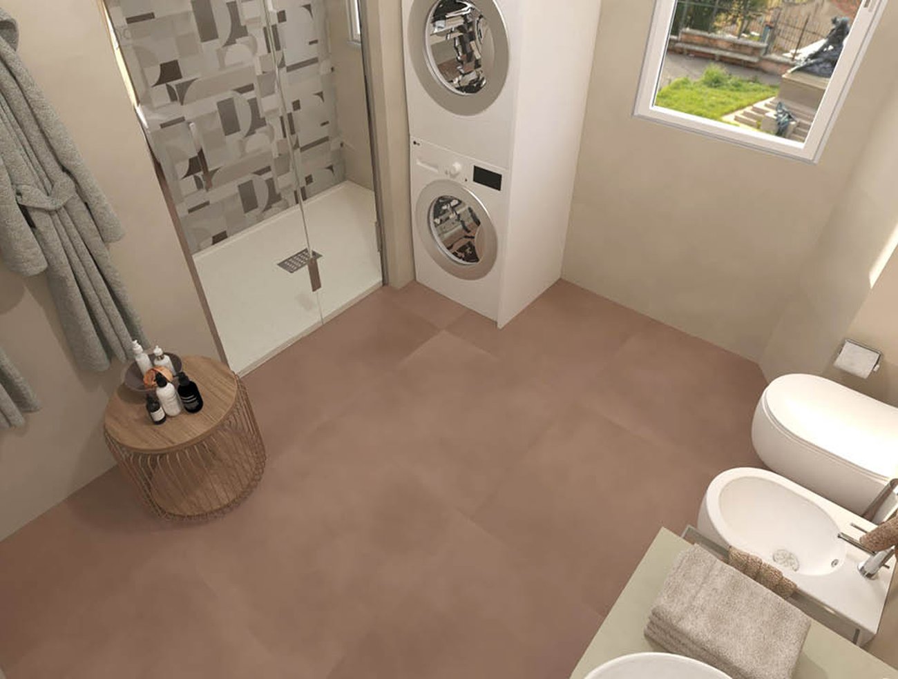 Milano Mood Biscotto 80x80 SATIN - Gres Porcellanato di Fap Ceramiche - Prezzo solo €43.50! Compra ora su CEGO CERAMICHE
