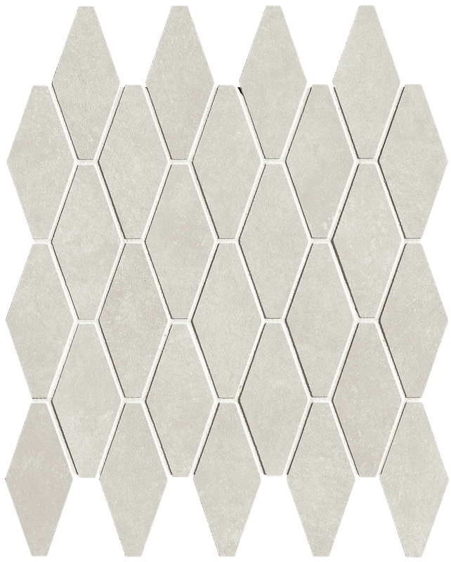 Still Cemento Rombi Mosaico 31x35,5 Matt - Gres Porcellanato di Fap Ceramiche - Prezzo solo €151.59! Compra ora su CEGO CERAMICHE