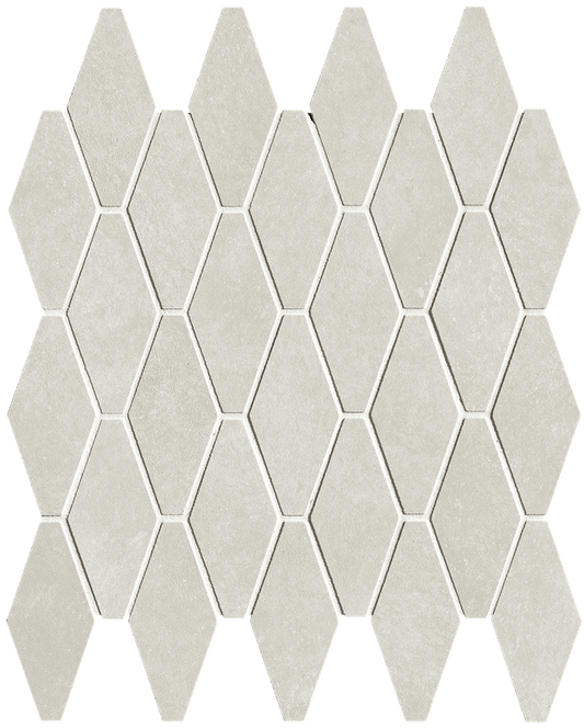 Still Cemento Rombi Mosaico 31x35,5 Matt - Gres Porcellanato di Fap Ceramiche - Prezzo solo €151.59! Compra ora su CEGO CERAMICHE