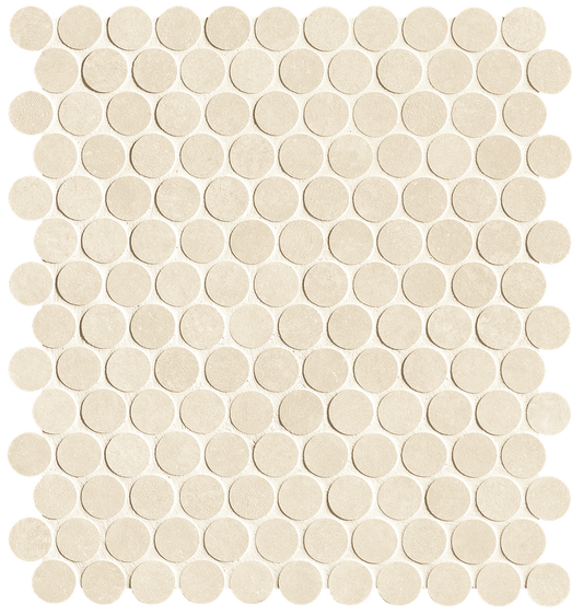 Still Beige Round Mosaico 29,5x32,5 Matt - Gres Porcellanato di Fap Ceramiche - Prezzo solo €257.45! Compra ora su CEGO CERAMICHE