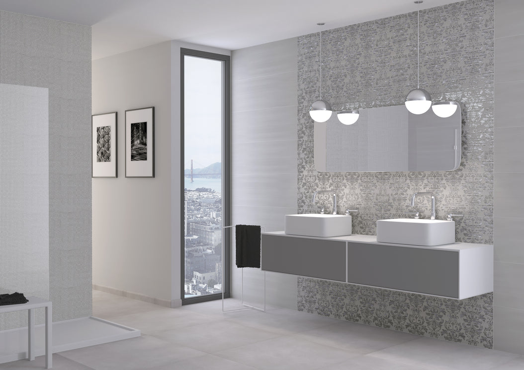 Glow Inserto Empire Grey 33,3x100 - Pasta Bianca di Paul Ceramiche - Prezzo solo €199! Compra ora su CEGO CERAMICHE