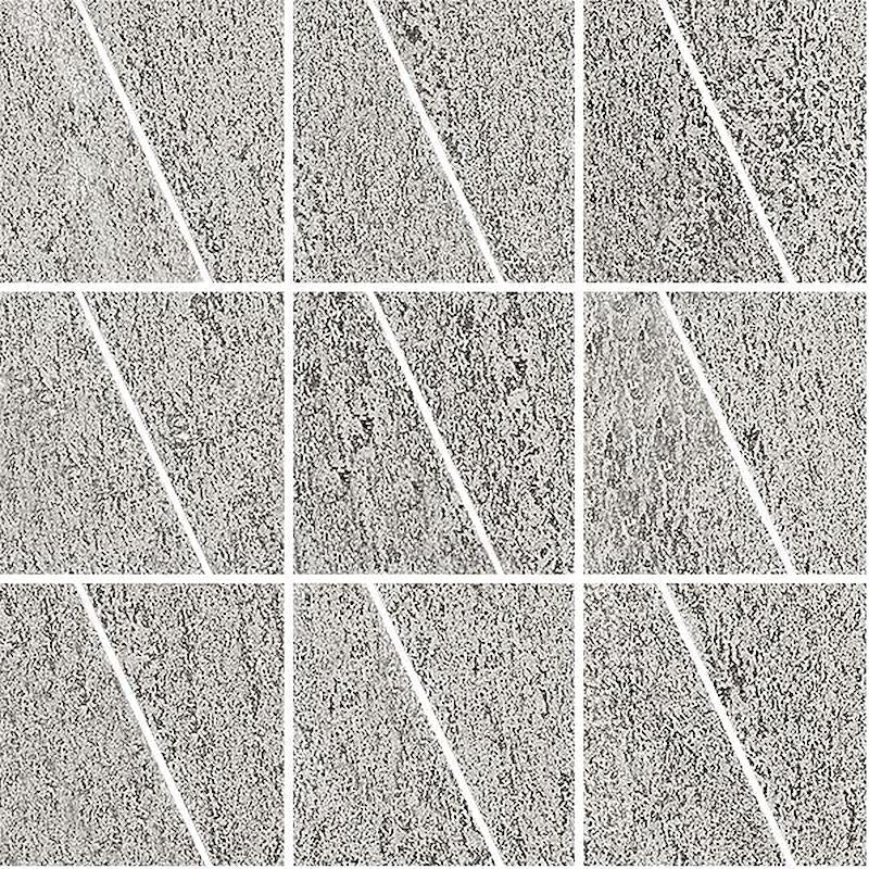 Granum Mosaico Trapexi Mix Grigio Chiaro 30x30 Naturale Levigato - Gres Porcellanato di Fioranese - Prezzo solo €78.40! Compra ora su CEGO CERAMICHE