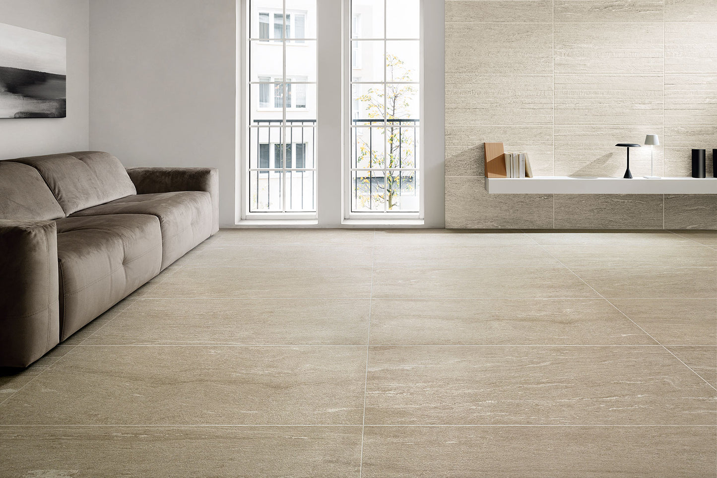 Dualmood Stone Beige 20x120 Naturale - Gres Porcellanato di Coem Ceramiche - Prezzo solo €51.50! Compra ora su CEGO CERAMICHE