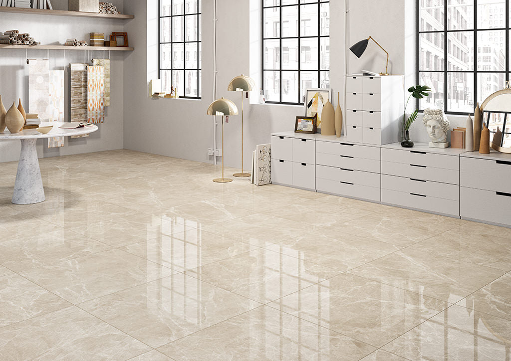 Marmorea 2 Oxford Greige effect 74x74 Levigato - Gres Porcellanato di Fioranese - Prezzo solo €44! Compra ora su CEGO CERAMICHE
