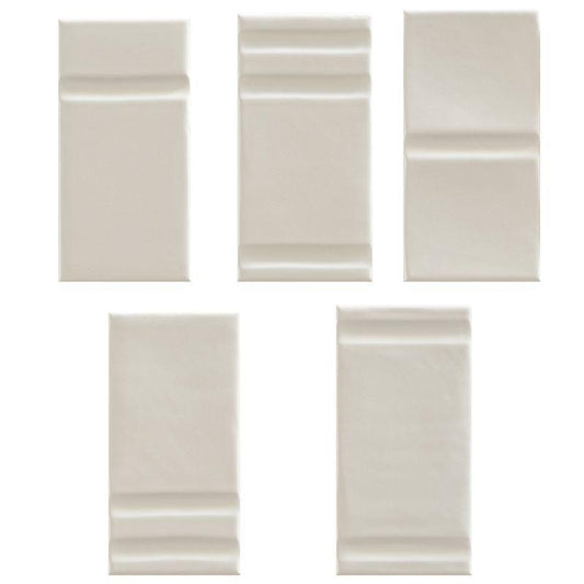 Grooves Bone Matte Decoro 7,5x15 - Pasta Bianca di LA FABBRICA AVA - Prezzo solo €19.86! Compra ora su CEGO CERAMICHE