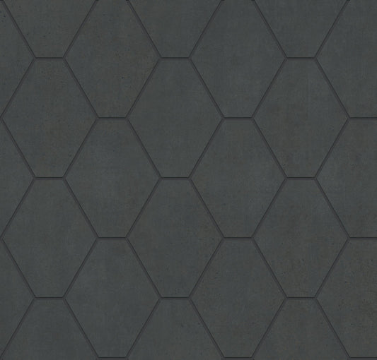 Metallique Noir Mosaico Hexa 30x30 - Gres Porcellanato di Kronos Ceramiche - Prezzo solo €110.60! Compra ora su CEGO CERAMICHE