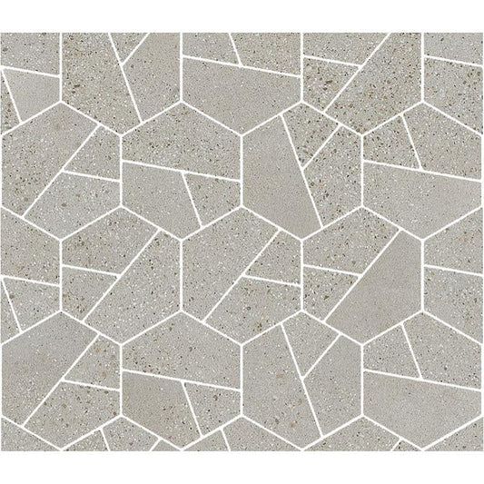 I Cocci Cenere Mosaico Exa 30x30 Naturale - Gres Porcellanato di Fioranese - Prezzo solo €195.12! Compra ora su CEGO CERAMICHE