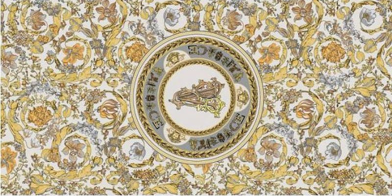Versace Icons Virtus Gala White/Gold 60x120