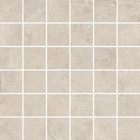 Industrial Beige Mosaico 30x30 Rett - Gres Porcellanato di Castelvetro - Prezzo solo €91! Compra ora su CEGO CERAMICHE