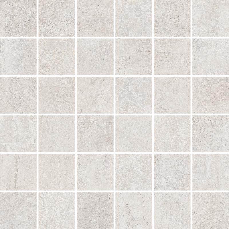 Industrial Bianco Mosaico 30x30 Rett - Gres Porcellanato di Castelvetro - Prezzo solo €91! Compra ora su CEGO CERAMICHE