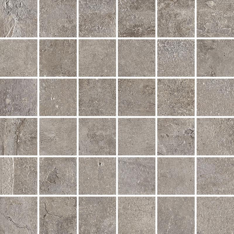 Industrial Piombo Mosaico 30x30 Rett - Gres Porcellanato di Castelvetro - Prezzo solo €91! Compra ora su CEGO CERAMICHE