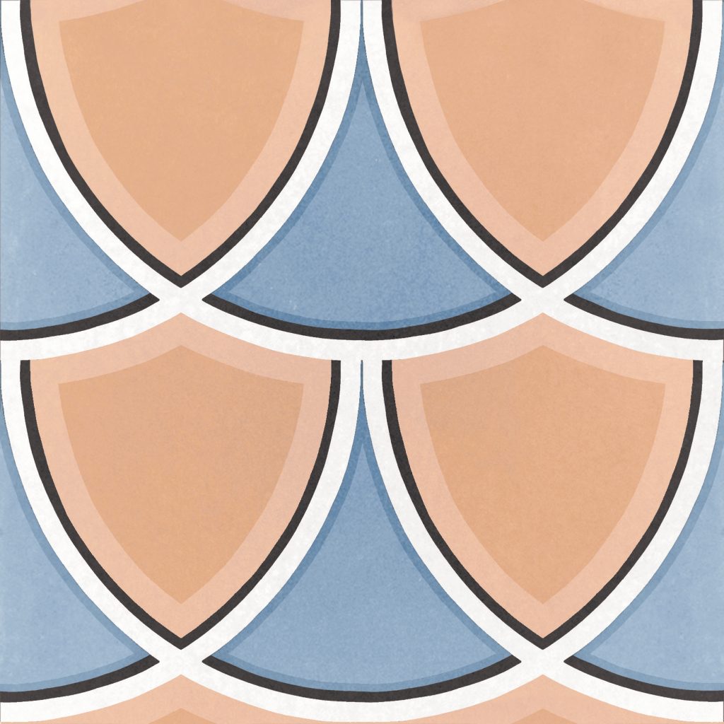 Studio One Caprice Pastel Deco Island 20x20