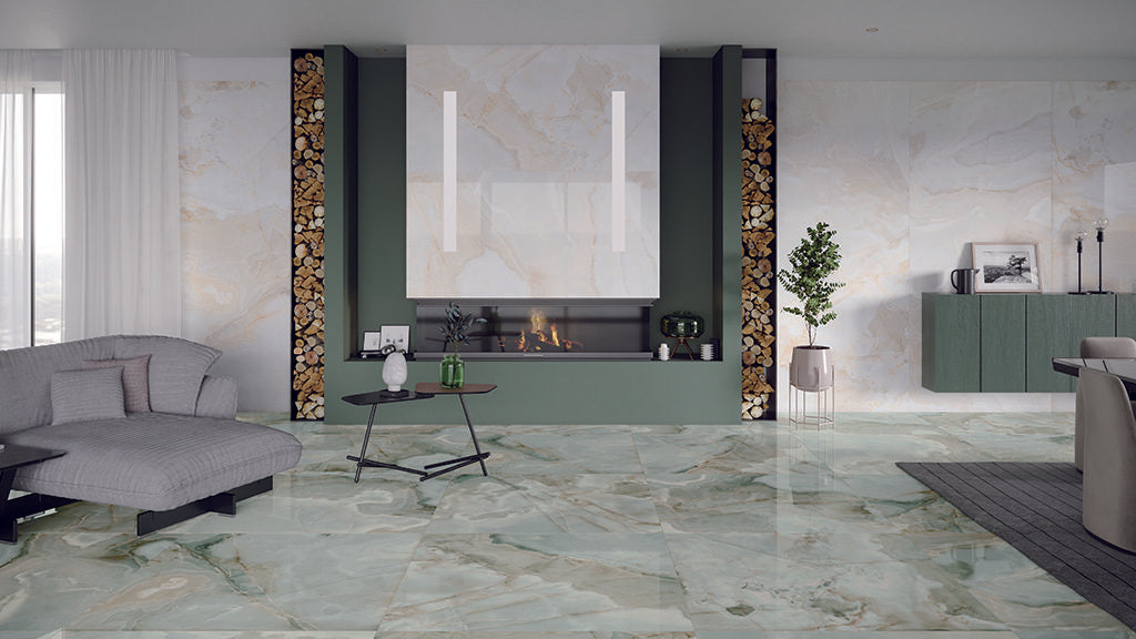 Rêve Jade glossy 120x120 - Gres Porcellanato di Florim - Prezzo solo €187.06! Compra ora su CEGO CERAMICHE