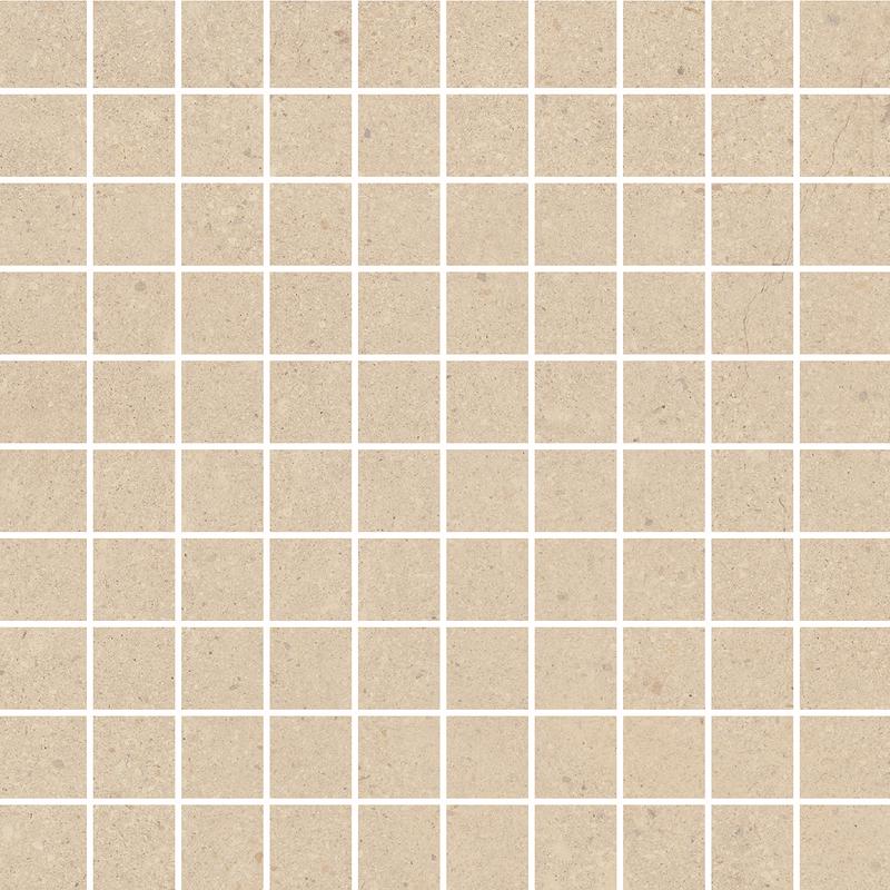 Konkrete Beige Mosaico 30x30 Rett - Gres Porcellanato di Castelvetro - Prezzo solo €91! Compra ora su CEGO CERAMICHE