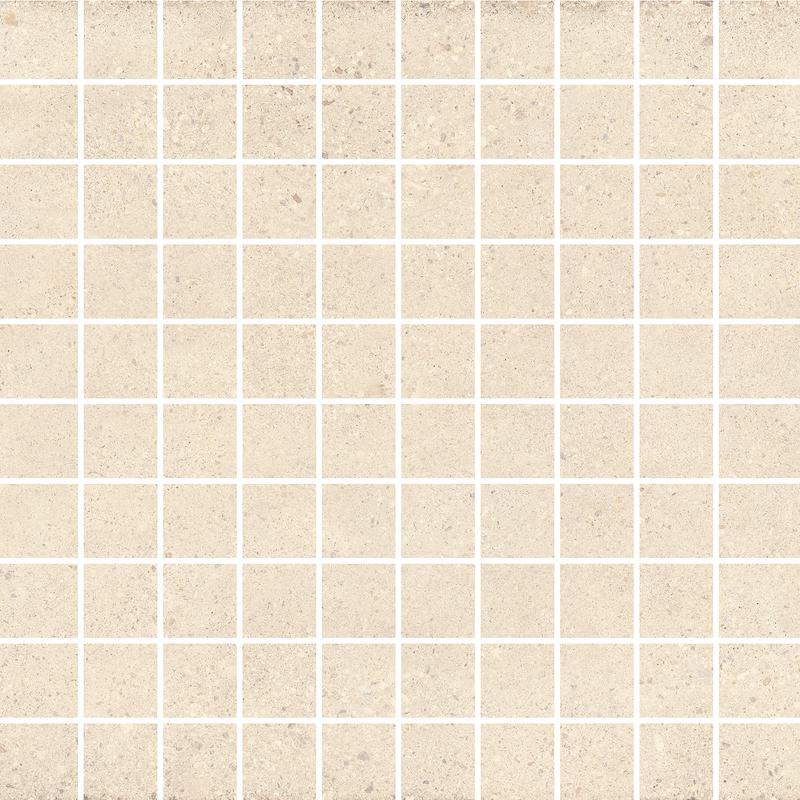 Konkrete Bianco Mosaico 30x30 Rett - Gres Porcellanato di Castelvetro - Prezzo solo €91! Compra ora su CEGO CERAMICHE