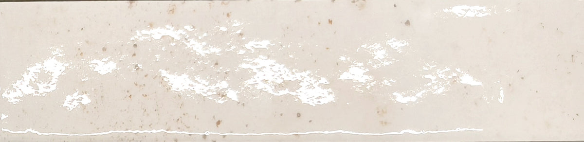 La Fabbrica AVA Wabi Sabi Raku - Crema Quarter Round 1,4x25 Glossy