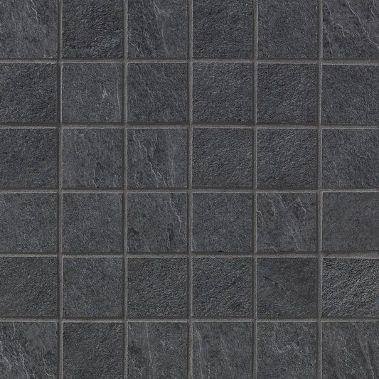 Lea Waterfall Mosaico 36 Dark Flow 30x30 Lappato