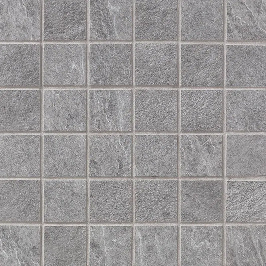 Lea Waterfall Mosaico 36 Silver Flow 30x30 Lappato