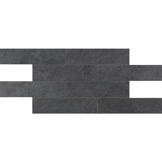 Lea Waterfall Brick Dark Flow 30x60 Lappato