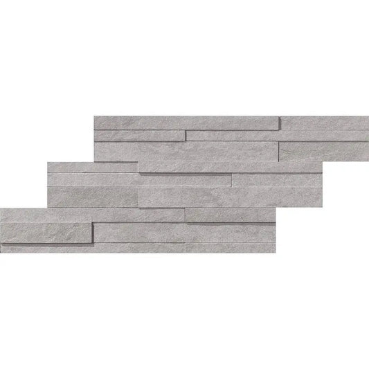 Lea Waterfall Muretto 3D Silver Flow 29x59 Naturale
