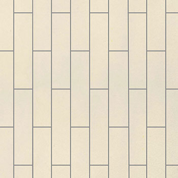 Klinker Industriale Rivestimento Bianco Satinato 6,5x26 preinciso