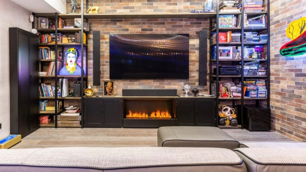 Camino elettrico ad acqua idraulico Modulo Brace 100 Metal MULTICOLOUR maisonFire - Foto 9